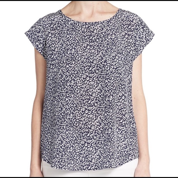 joie rancher silk top